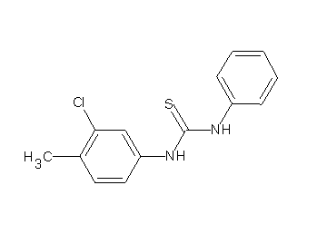 N-(3-chloro-4-methylphenyl)-N'-phenylthiourea - Click Image to Close