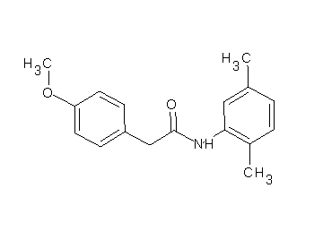N-(2,5-dimethylphenyl)-2-(4-methoxyphenyl)acetamide - Click Image to Close