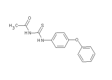 N-{[(4-phenoxyphenyl)amino]carbonothioyl}acetamide - Click Image to Close