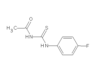 N-{[(4-fluorophenyl)amino]carbonothioyl}acetamide - Click Image to Close