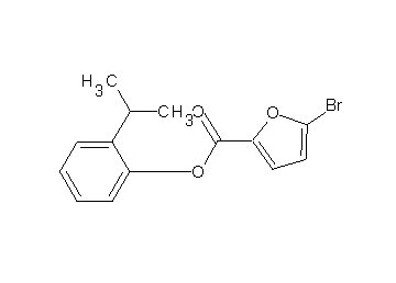 2-isopropylphenyl 5-bromo-2-furoate - Click Image to Close