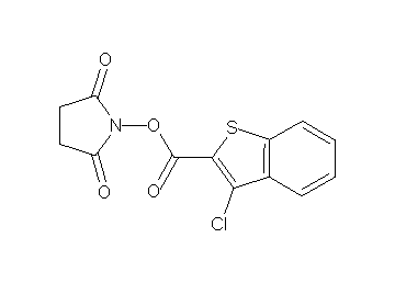 1-{[(3-chloro-1-benzothien-2-yl)carbonyl]oxy}-2,5-pyrrolidinedione - Click Image to Close