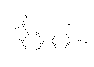 1-[(3-bromo-4-methylbenzoyl)oxy]-2,5-pyrrolidinedione - Click Image to Close