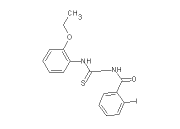 N-{[(2-ethoxyphenyl)amino]carbonothioyl}-2-iodobenzamide