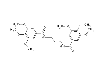 N,N'-1,3-propanediylbis(3,4,5-trimethoxybenzamide) - Click Image to Close