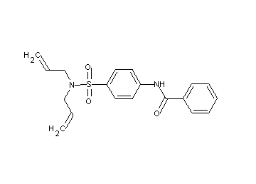 N-{4-[(diallylamino)sulfonyl]phenyl}benzamide - Click Image to Close