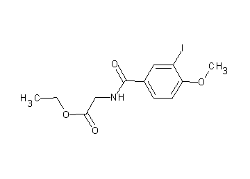 ethyl N-(3-iodo-4-methoxybenzoyl)glycinate - Click Image to Close