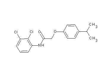 N-(2,3-dichlorophenyl)-2-(4-isopropylphenoxy)acetamide - Click Image to Close