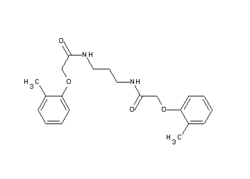 N,N'-1,3-propanediylbis[2-(2-methylphenoxy)acetamide] - Click Image to Close