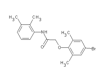 2-(4-bromo-2,6-dimethylphenoxy)-N-(2,3-dimethylphenyl)acetamide - Click Image to Close