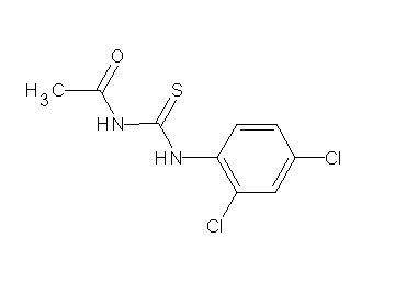 N-{[(2,4-dichlorophenyl)amino]carbonothioyl}acetamide - Click Image to Close