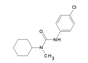 N'-(4-chlorophenyl)-N-cyclohexyl-N-methylurea - Click Image to Close