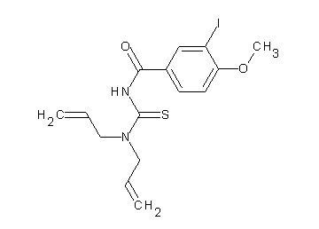 N-[(diallylamino)carbonothioyl]-3-iodo-4-methoxybenzamide - Click Image to Close