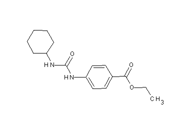 ethyl 4-{[(cyclohexylamino)carbonyl]amino}benzoate - Click Image to Close