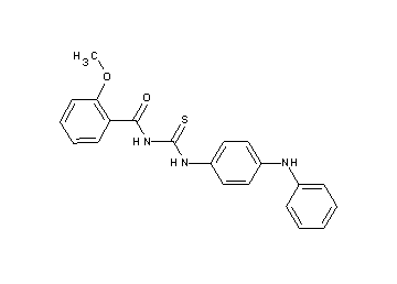N-{[(4-anilinophenyl)amino]carbonothioyl}-2-methoxybenzamide - Click Image to Close