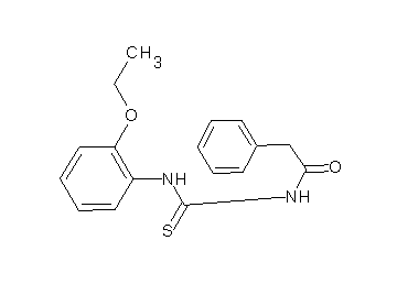 N-{[(2-ethoxyphenyl)amino]carbonothioyl}-2-phenylacetamide - Click Image to Close
