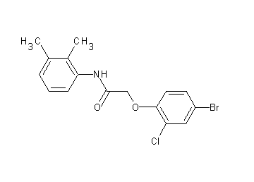 2-(4-bromo-2-chlorophenoxy)-N-(2,3-dimethylphenyl)acetamide - Click Image to Close