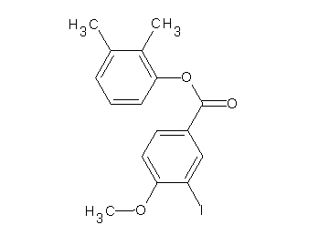 2,3-dimethylphenyl 3-iodo-4-methoxybenzoate - Click Image to Close
