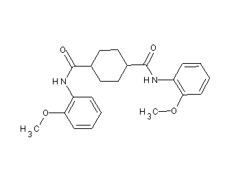 N,N'-bis(2-methoxyphenyl)-1,4-cyclohexanedicarboxamide - Click Image to Close