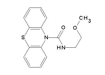 N-(2-methoxyethyl)-10H-phenothiazine-10-carboxamide - Click Image to Close
