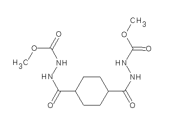 dimethyl 2,2'-[1,4-cyclohexanediyldi(carbonyl)]dihydrazinecarboxylate - Click Image to Close