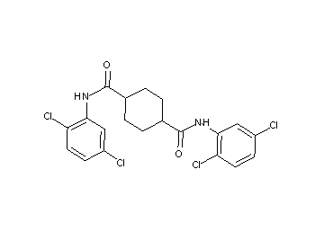 N,N'-bis(2,5-dichlorophenyl)-1,4-cyclohexanedicarboxamide - Click Image to Close