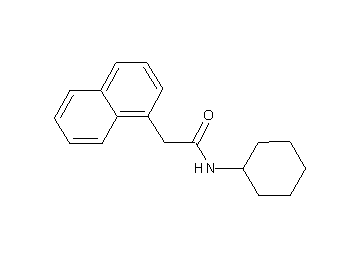 N-cyclohexyl-2-(1-naphthyl)acetamide - Click Image to Close