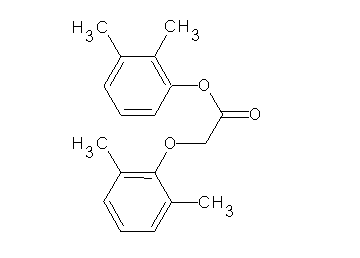 2,3-dimethylphenyl (2,6-dimethylphenoxy)acetate - Click Image to Close