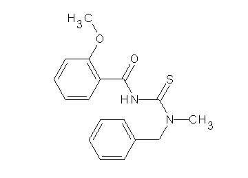 N-{[benzyl(methyl)amino]carbonothioyl}-2-methoxybenzamide - Click Image to Close
