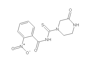 2-nitro-N-[(3-oxo-1-piperazinyl)carbonothioyl]benzamide - Click Image to Close
