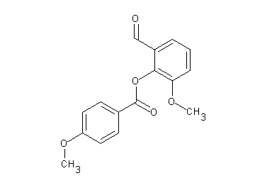 2-formyl-6-methoxyphenyl 4-methoxybenzoate - Click Image to Close