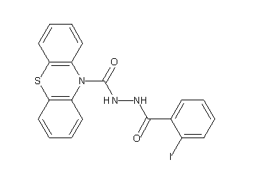 N'-(2-iodobenzoyl)-10H-phenothiazine-10-carbohydrazide - Click Image to Close