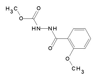 methyl 2-(2-methoxybenzoyl)hydrazinecarboxylate - Click Image to Close