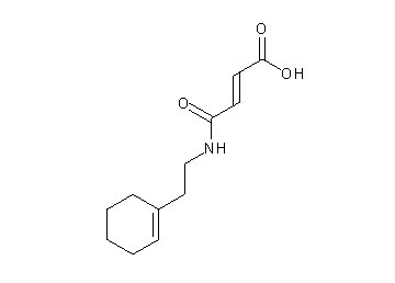 4-{[2-(1-cyclohexen-1-yl)ethyl]amino}-4-oxo-2-butenoic acid