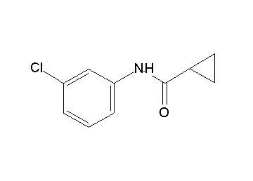 N-(3-chlorophenyl)cyclopropanecarboxamide - Click Image to Close