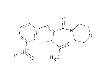 N-[1-(4-morpholinylcarbonyl)-2-(3-nitrophenyl)vinyl]acetamide - Click Image to Close