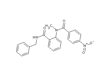 N-benzyl-2-[methyl(4-nitrobenzoyl)amino]benzamide - Click Image to Close
