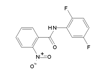 N-(2,5-difluorophenyl)-2-nitrobenzamide