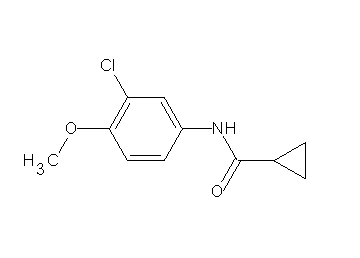 N-(3-chloro-4-methoxyphenyl)cyclopropanecarboxamide - Click Image to Close