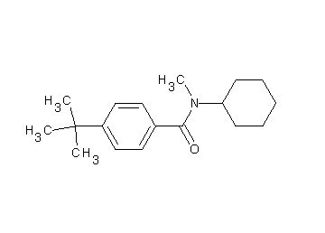 4-tert-butyl-N-cyclohexyl-N-methylbenzamide - Click Image to Close