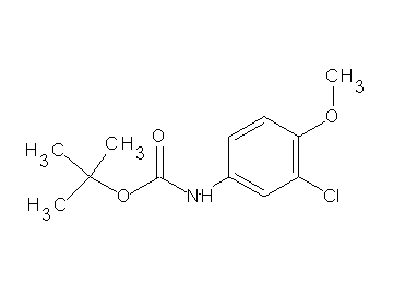 tert-butyl (3-chloro-4-methoxyphenyl)carbamate - Click Image to Close