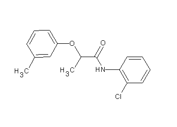 N-(2-chlorophenyl)-2-(3-methylphenoxy)propanamide