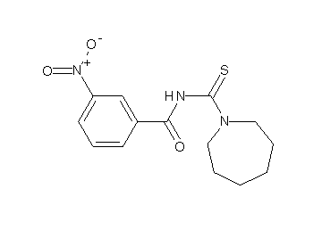 N-(1-azepanylcarbonothioyl)-3-nitrobenzamide - Click Image to Close