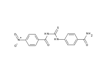 N-({[4-(aminocarbonyl)phenyl]amino}carbonothioyl)-4-nitrobenzamide - Click Image to Close