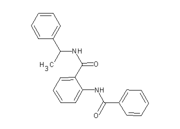 2-(benzoylamino)-N-(1-phenylethyl)benzamide - Click Image to Close