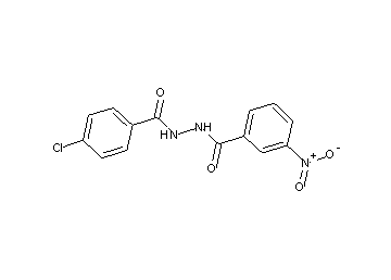 N'-(4-chlorobenzoyl)-3-nitrobenzohydrazide - Click Image to Close
