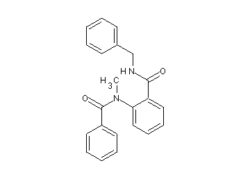 2-[benzoyl(methyl)amino]-N-benzylbenzamide - Click Image to Close