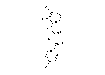 4-chloro-N-{[(2,3-dichlorophenyl)amino]carbonothioyl}benzamide - Click Image to Close