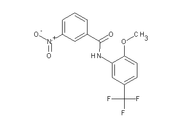 N-[2-methoxy-5-(trifluoromethyl)phenyl]-3-nitrobenzamide - Click Image to Close