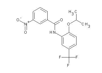 N-[2-isopropoxy-5-(trifluoromethyl)phenyl]-3-nitrobenzamide - Click Image to Close
